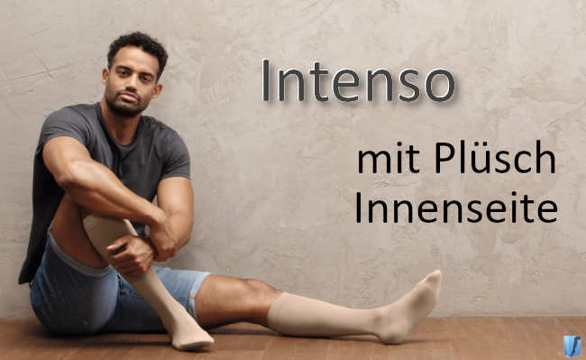 Juzo Intenso mit weicher Plüsch-Innenseite