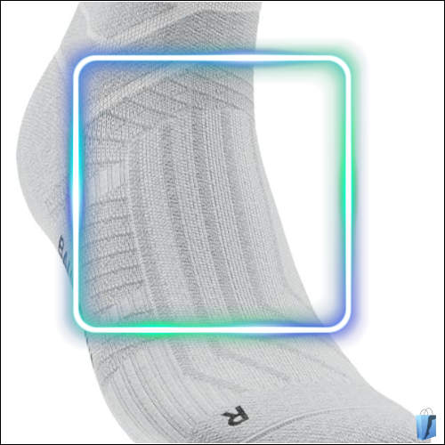 Detail Fussteil Laufsocken