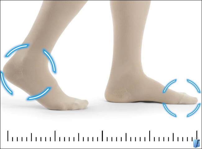 Thermoregulating MAXI Fusstdetails