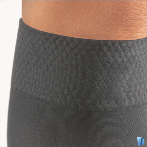 Weicher, breiter Strukturbund an den Aktiven Vital Kompressionsstrümpfen