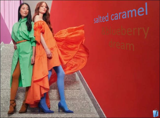 Style Kompressionsstrümpfe in Salted Caramel und Blueberry Dream