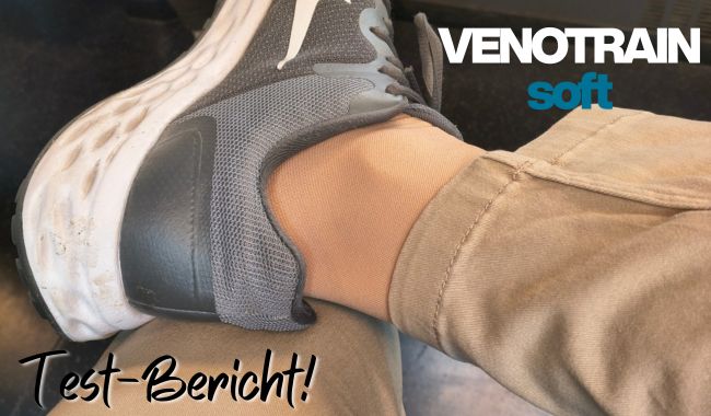 VenoTrain Soft Kompressionsstrumpf von Bauerfeind im Test