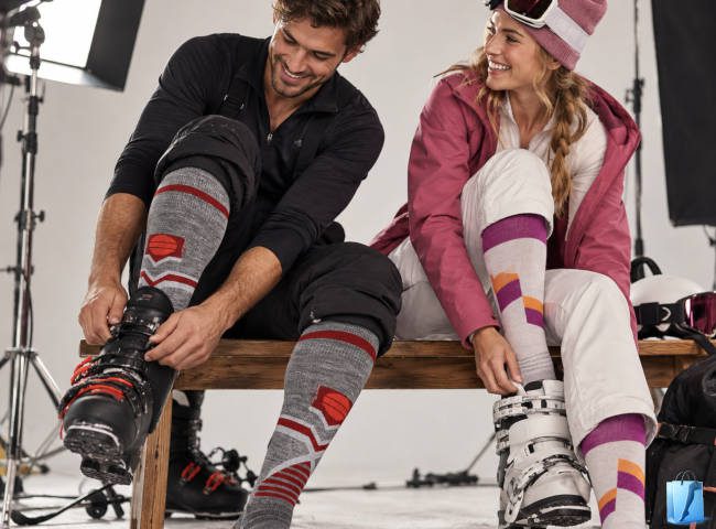 Sockwell Skisocken - Fotoshooting