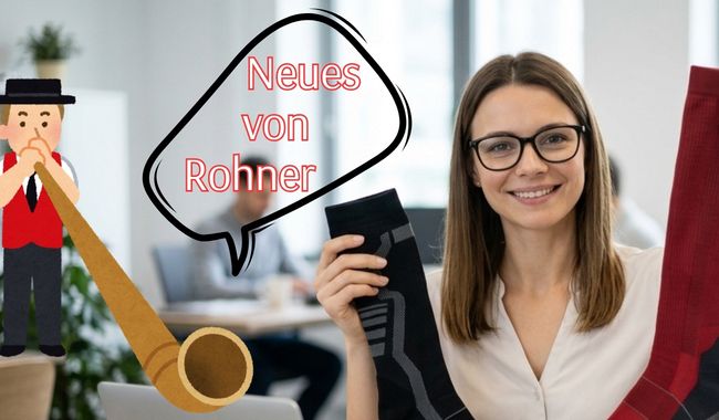 Neue Rohnersocken - Sylvie stellt sie vor